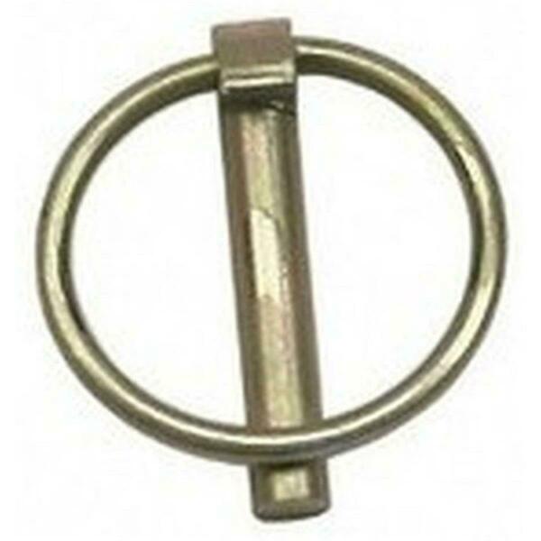 Double Hh 81911 0.18 x 1.12 in. Zinc Plated Lynch Pin- Yellow 181491